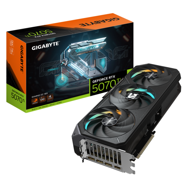 Gigabyte GeForce RTX 5070Ti GAMING OC 16G Video Graphics Card, 16GB GDDR7