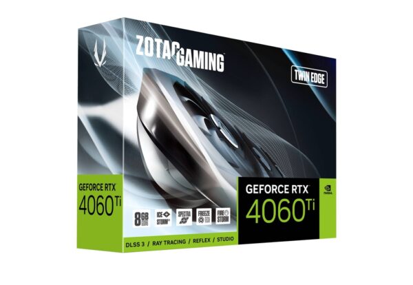 ZOTAC GAMING GeForce RTX 4060 Ti 8GB Twin Edge Video Graphics Card ZT-D40610E-10M - Image 2